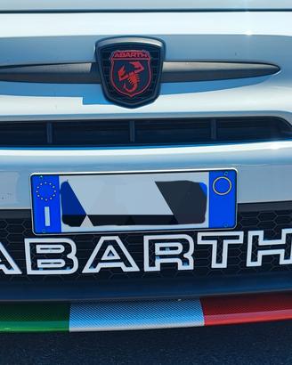 scritta abarth con ganci