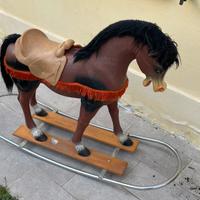 Cavallo a dondolo anni ‘60/‘70.