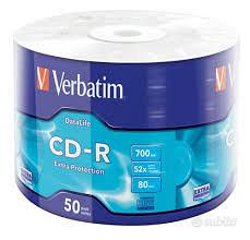 Verbatim CD-R 80 min - Torre 50 pezzi
