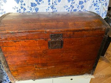 Antico Baule Forziere del 1800 da collezione