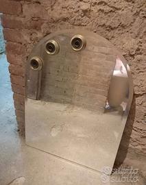 specchio molato con luci