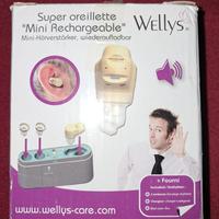 Coppia Amplificatori Acustici Ricaricabili Wellys