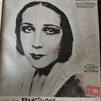 antico spartito musicale 