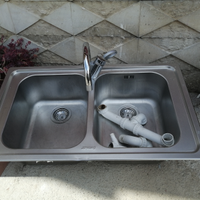 LAVABO CUCINA SMEG, 2 vaschette