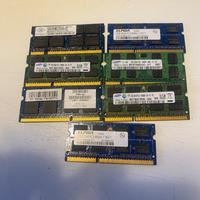 N. 20 moduli RAM per pc e notebook