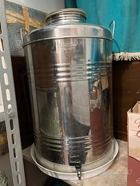 Fusto 100lt Acciaio Inox con rubinetto