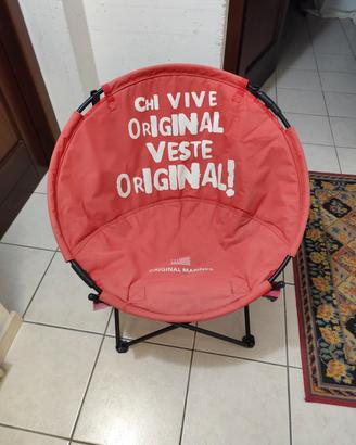 poltrona da campeggio 