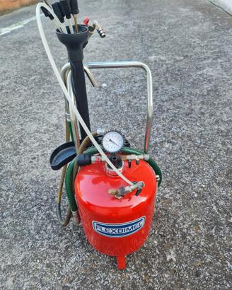 Estrattore pneumatico olio esausto