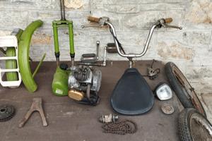 Ricambi usati Moto Guzzi Trotter.