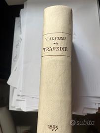 Tragedie di Vittorio Alfieri – 1833 Illustrata