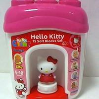 Hello kitty soft blocks clementoni