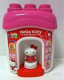 Hello kitty soft blocks clementoni