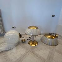 Lampada e lampadari Fabbian in vetro di Murano