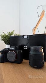 Sony A7 IV 6000 scatti + obiettivo