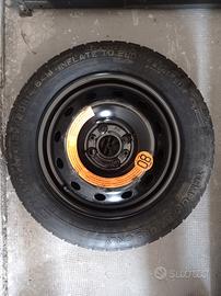 kit ruotino 135 80 14 fiat 500 nuovo