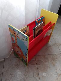 Porta libri e giochi 