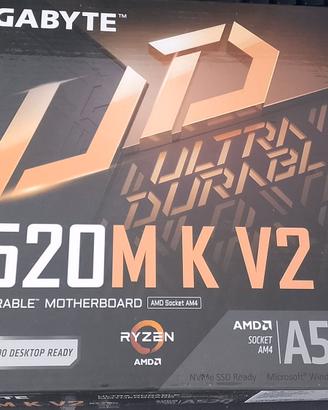 Scheda madre Gigabyte A520M K V2