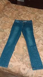 jeans Goldenpoint con i brillantini 