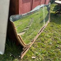 Grande specchiera da credenza o da bar