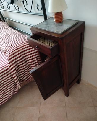 coppia comodini vintage 
