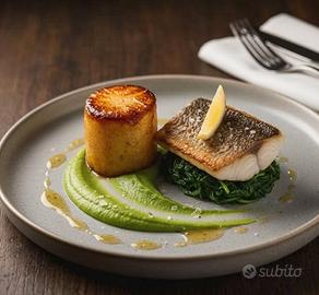 Chef di cucina più aiuto