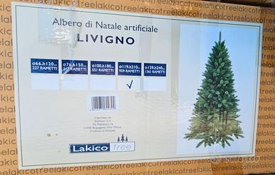 Albero di Natale Livigno Alto 2.10 m