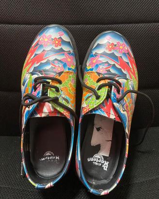 Scarpe Dr. Doc Martens tattoo tatoo Psycho n. 39
