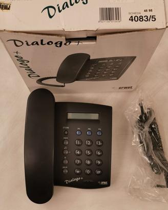 URMET 4083/5 TELEFONO MULTIFUNZIONE NERO DIALOGO+