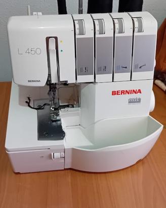 Tagliacuci Bernina L 450 – Come Nuova / Ottime Con