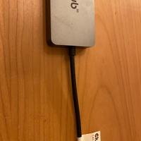 Club 3D - Adattatore attivo USB tipo C a Dual Link