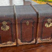 Antico baule da viaggio