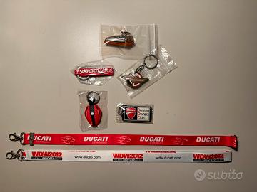 Lotto 7 portachiavi Ducati originali (rari)