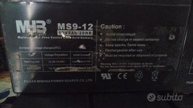 stock batterie 12v 8h