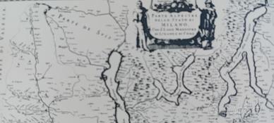 stampa antica ducato di Milano rarissima 