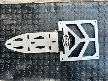 Portatarga acciaio inox