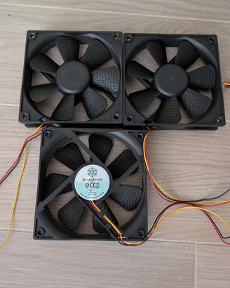 Ventole PC SilverStone 120mm – 3 pezzi
