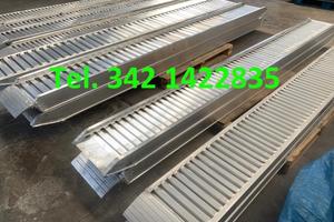 Rampe di carico 2,5 metri pedane in alluminio