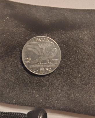 50 centesimi "Impero" 1941