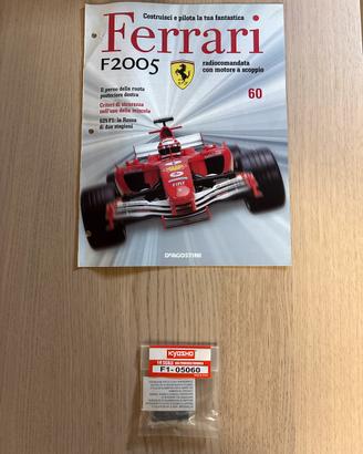 F1-05060 perno della ruota posteriore destra