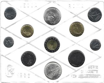 Repubblica Italiana - Serie monete 1986