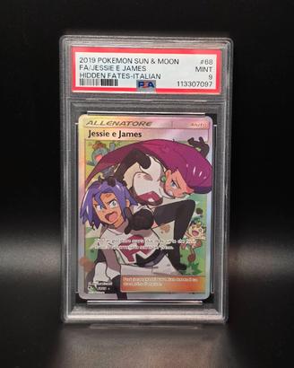 PSA 9 Mint Pokémon - Jessie e James FA #68