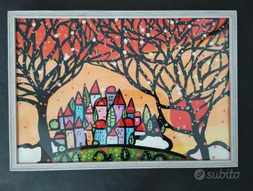 Quadro con cornice decorativo