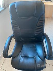 Sedia gaming  in pelle comodissima