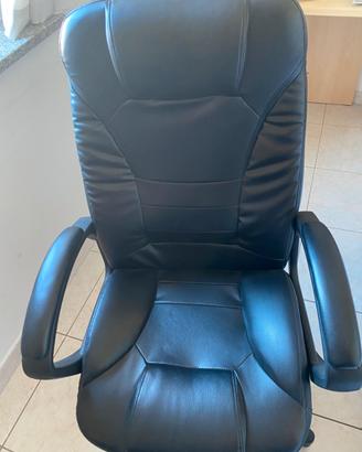Sedia gaming  in pelle comodissima