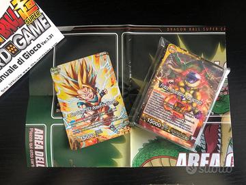 Bundle carte, videogioco e gadget di Dragon Ball