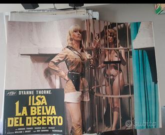 fotobusta film ilsa la belva del deserto  1976