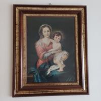 Quadro Madonnina con bambinello