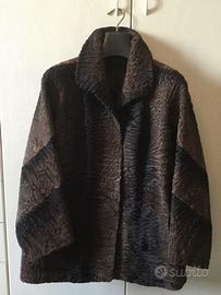 Giaccone in vera pelliccia persiano swakara