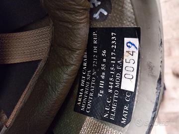 elmetto kevlar Monfrini Carabinieri Esercito It