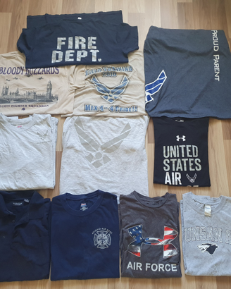 T-Shirt US ARMY Airforce Militari Esercito America